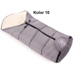 Uniwersalny cieplutki śpiworek polarowy 4w1 długość 108 cm ortalion